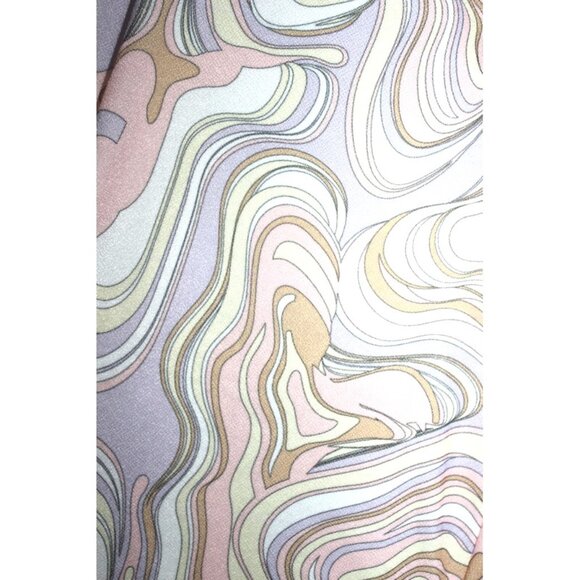 nwt NASTY GAL Marble-Print High-Waisted Pull-On Flare Pants - Plus Size 18 - Picture 6 of 13